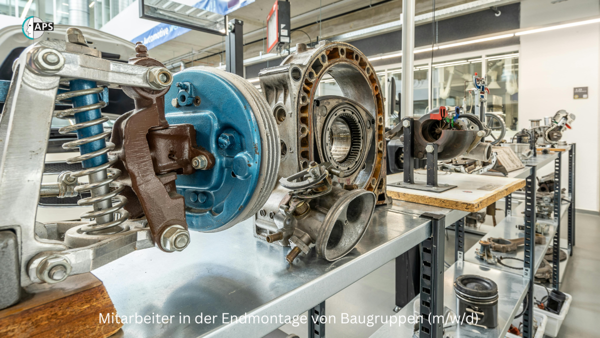 Mitarbeiter für die Endmontage (m/w/d)