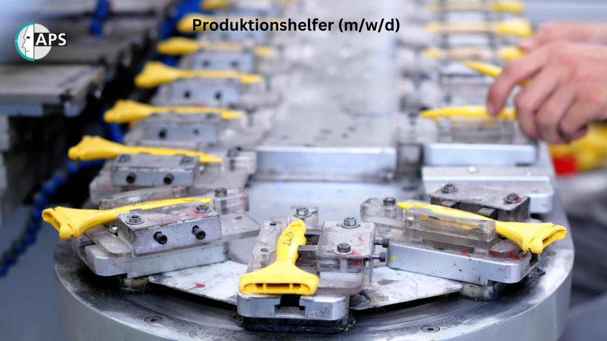 Mitarbeiter in der Produktion